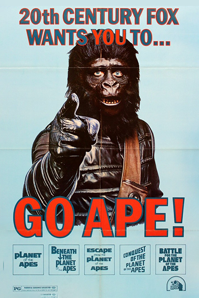 Planet of the Apes Marathon - Poster